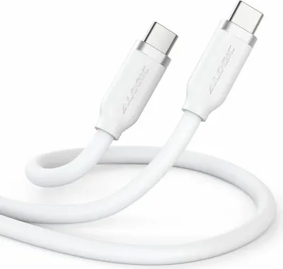 Produktbild von ALOGIC ELSI5U2CCWH2, 2 m, USB C, USB C, USB 2.0, 0,48 Gbit/s, Weiß