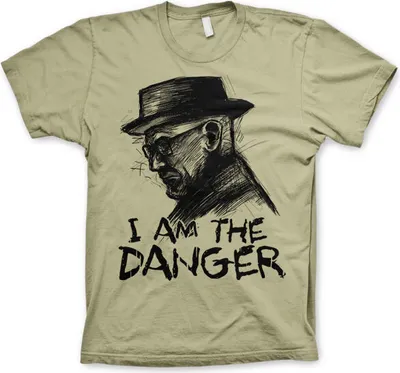 Produktbild von I Am The Danger T-Shirt - XX-Large - Khaki