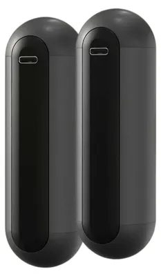 Produktbild von Zimilo Magnetischer Elektrischer Handwärmer Wiederaufladbar USB-C, 3 Heizstufen Schnelle Erwärmung Mini Taschenwärmer, Winter Geschenk, Schwarz