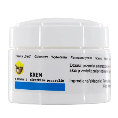 Zdjęcie produktu dla Krem z miodem i mleczkiem pszczelim 50ml
