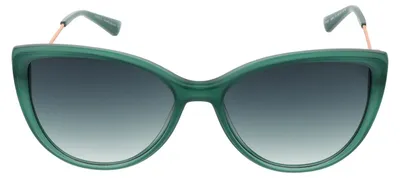 Produktbild von Bulget BG9221 Sonnenbrille Damen Azetat Grün 56-16-140