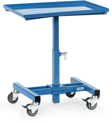 Productafbeelding van Fetra materiaalhouder, draagvermogen 150 kg, afmetingen (L x B) 605 x 405 mm, hoogte 524 - 774 mm
