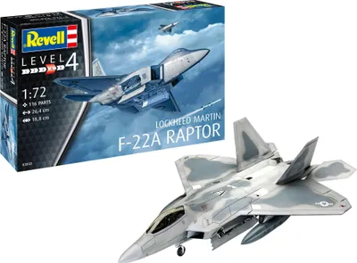 Produktbild von Revell Lockheed Martin F-22A Raptor 1:72