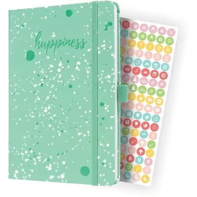 Produktbild von Wochenkalender Jolie 2024 ca. A5 1 Woche/2 Seiten Hardcover Green Happiness