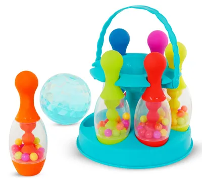 Zdjęcie produktu dla B.Toys Let’s Go Bowling – kręgle dla dzieci, niebieski