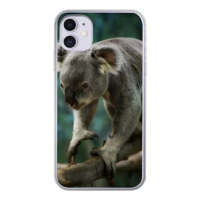 Produktbild von MuchoWow® Handyhülle Schutzhülle Hülle für iPhone 11 Koala - Baum - Klettern - Kinder - Jungen - Mädchen Silikon Softcase Handy Hülle - Handytasche