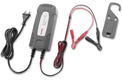 Produktbild von Bosch 201861, 6/12 V, 0,8/3,8 A, universal, Schwarz, 190 mm, 80 mm
