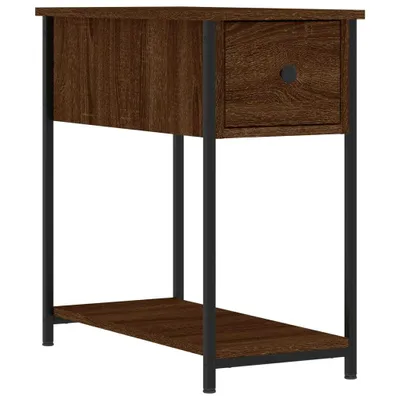 Produktbild von Nachttisch Braun Eichen-Optik 30x60x60 cm Holzwerkstoff