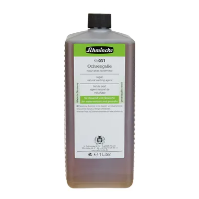 Produktbild von Schmincke 1000ml Hilfsmittel Ochsengalle gereinigt Aquarell 50 031 029