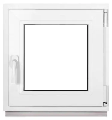 Produktbild von Kellerfenster, Klein, 50 x 50 cm - Dreh-/Kippfunktion - Verglasung: 32 mm, zweifach - Weiß - - Geeignet für alle Größen - Fenster