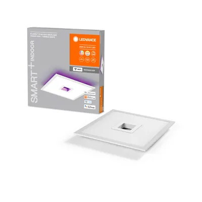 Obrázok produktu pre LEDVANCE LED panel SMART+ Planon Plus Podsvietenie s technológiou WiFi 45x45cm RGB + TW Stmievateľné RGBTW Zmena farby / ovládanie farby svetla 4058075752665