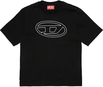Produktbild von Diesel Kids J01788 Kurzarm-t-shirt Schwarz 8 Years Schwarz 8 Years