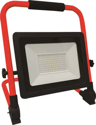 Produktbild von BOXTEC LED Arbeitsleuchte Baustrahler faltbar, 6500K, IP65, Gummikabel, Leistung in Watt:100 Watt