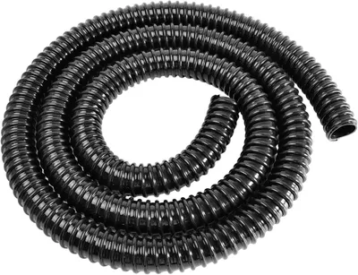 Image de Tuyau pour bassin, 2 mètres, diamètre 25 mm, tuyau en spirale, PVC, tuyau d'évacuation flexible