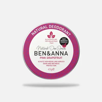 Produktbild von Ben und Anna Vegane Naturkosmetik Deo Dose - Pink Grapefruit