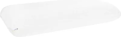 Image de Oreiller vidaXL, blanc uni, 74 x 39 x 13 cm, mousse à mémoire de forme au gel