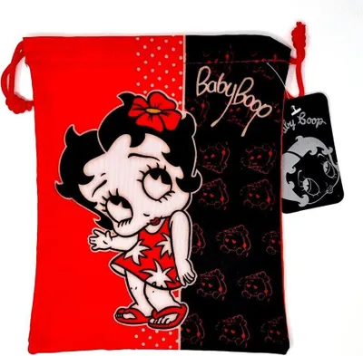 Produktbild von Betty Boop Turnbeutel Sporttasche Schule Umhängetasche