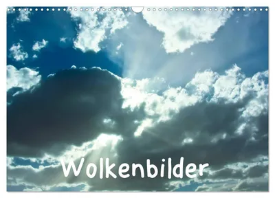 Produktbild von Wolkenbilder (Wandkalender 2027 DIN A3 quer), CALVENDO Monatskalender