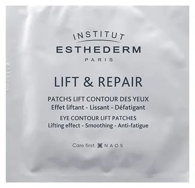 Image de Esthederm Lift & Repair : patchs liftants pour le contour des yeux, 5 x 3 ml (15 ml)