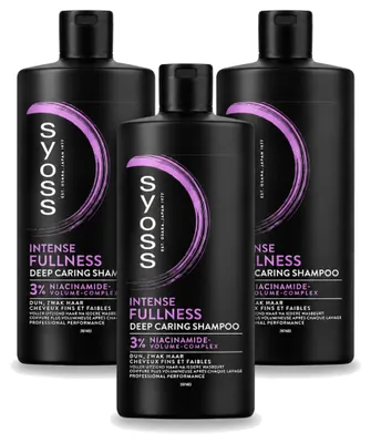 Obrázek produktu pro 3x šampon Syoss Intense Fullness - 440 ml - výhodná sada - 3 kusy
