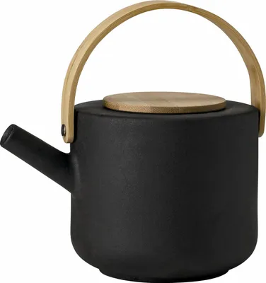 Immagine prodotto di Teiera Stelton Theo nera da 1,25 litri