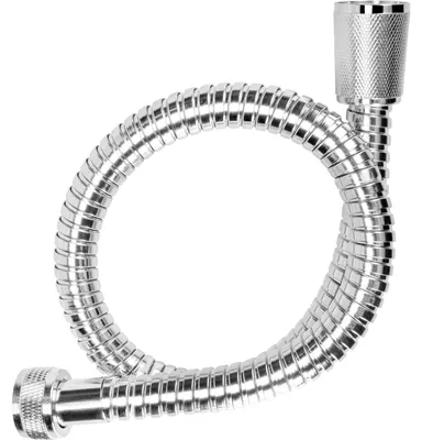Immagine prodotto di Flessibile per doccia - Tubo doccia cromato - 50 cm - Acciaio inox