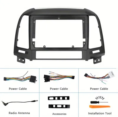 Obrázek produktu pro Autorádio s 9palcovým dotykovým displejem, systémem Android 15, bezdrátovým CarPlay, Android Auto a kamerou pro couvání