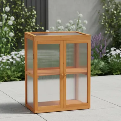 Immagine prodotto di Serra con 2 porte Armadio per balcone da giardino Serra per fioriere Casa per la crescita
