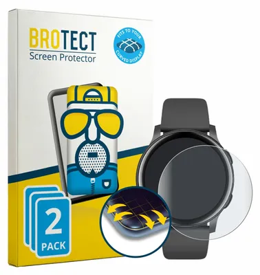 Produktbild von 2x BROTECT Fullscreen Schutzfolie für AcclaFit D2 1.38" Displayschutz Folie Fullcover Matt Entspiegelungsfolie