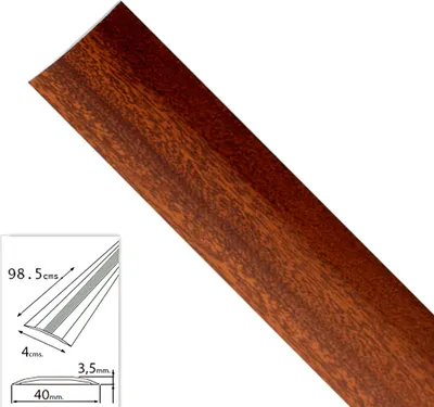 Produktbild von Wolfpack Linea Professional 02541150 Sapelli Metall-Teppichklebeflies 98,5 cm