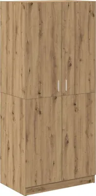 Produktbild von Kleiderschrank Artisan-Eiche 80x52x180 cm Holzwerkstoff