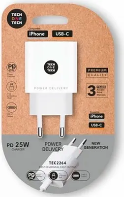 Obrázek produktu pro Tech One Tech Tec2264 USB-c nabíječka Jedna velikost