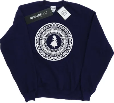 Produktbild von Disney - "Alice in Wonderland" Sweatshirt für Herren BI7583 (M) (Marineblau)