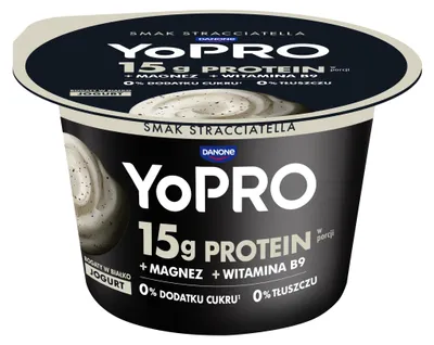 Zdjęcie produktu dla YoPRO jogurt o smaku stracciatella 160g
