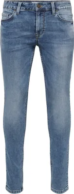 Produktbild von ONLY & SONS Slim Fit Jeans Basic Denim Hose ONSLOOM Tapered Trousers Stone Wash Größe: 28W / 30L