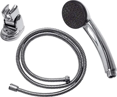 Produktbild von Duschset Balletto mit 150 cm Brauseschlauch und Duschkopf, 1 Strahlart