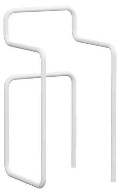Produktbild von Herrendiener JAMES aus hochwertigem Metall| Weiß| Metallbude