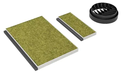 Produktbild von AllSpares CleanAir Plus Aktivkohlefilter für Dunstabzugshauben geeignet für