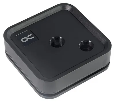 Productafbeelding van Alphacool Core 1 LT, waterkoeler, Acetaal, Koper, Zwart, LGA 1700, Socket AM4, Socket AM5, 1/4", 60 °C