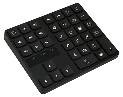 Produktbild von Kabelloses Zeichen-Tastatur für Verknüpfungen, 35 Tasten