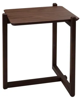 Productafbeelding van Skye Decor, hoogwaardige bijzettafels (3 stuks) - Walnoot, 54x57x58 | 100% beukenhout