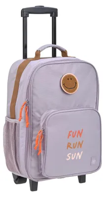 Produktbild von LÄSSIG Kinderkoffer Trolley Reisekoffer mit Teleskopstange und Rollen für Kinder Handgepäck/Trolley Lilac