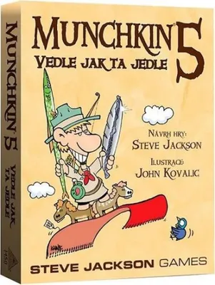 Zdjęcie produktu dla Asmodee Czech Republic Munchkin – rozszerzenie 5.