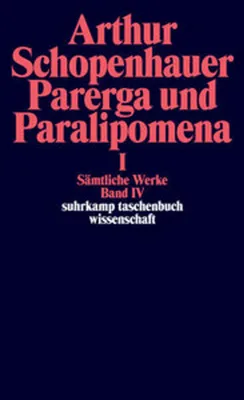 Immagine prodotto di Parerga und Paralipomena I. Kleine philosophische Schriften