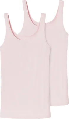 Produktbild von SCHIESSER Damen 2-Pack Trägertop - rosé - Größe 38