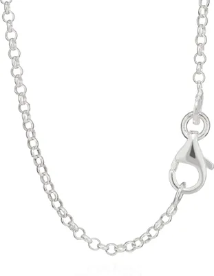 Produktbild von 925 Sterlingsilber Erbskette Für Anhänger Silberkette 45cm 2,00mm 3g 5642