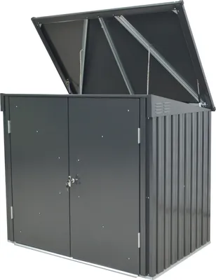 Produktbild von tepro Mülltonnenbox Store Midi, anthrazit