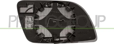 Produktbild von PRASCO Spiegelglas Außenspiegel Links für VW POLO (9N) Beheizbar Asphärisch VG0217514