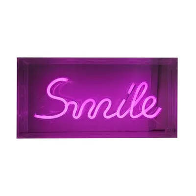 Obrázek produktu pro Neonový LED nápis SMILE FM-NLB46 Zuma Line