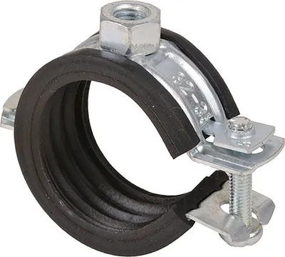 Zdjęcie produktu dla 20 sztuk - Przegubowy zacisk rurowy Speedy M8 15-19 mm (3/8") ocynkowany z wkładką: 15-19 mm M8 Rozmiar: 15-19 mm M8
